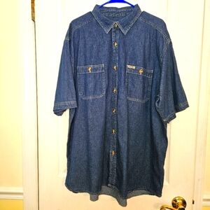 Wolverine Denim Shirt Sz XXL